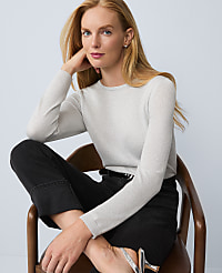 Shimmer Essential Crew Neck Sweater carousel Product Image 3