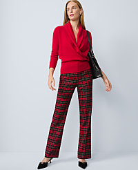 The Sophia Pant in Plaid carousel Product Image 4