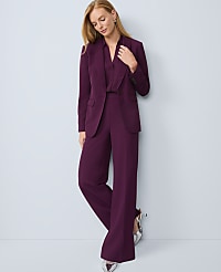 The Wide-Leg Pant in Fluid Crepe carousel Product Image 1