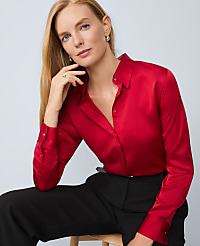 Satin Modern Shirt carousel Product Image 4