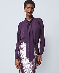 Petite Bow Blouse carousel Product Image 1