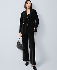 The Jayne Trouser in Velvet carousel Product Image 1