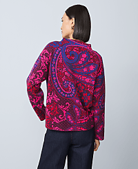Paisley Jacquard Mock Neck Sweater carousel Product Image 2