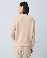 Cashmere Mock Neck Sweater carousel Product Image 2