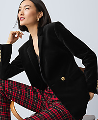 The Crosby Blazer in Velvet carousel Product Image 4