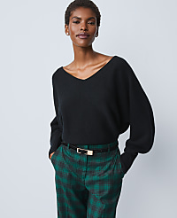 Cashmere V-Neck Sweater carousel Product Image 1