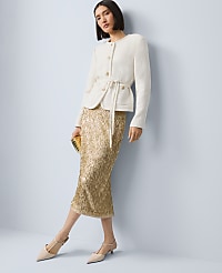 Tweed Belted Jacket carousel Product Image 3