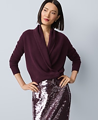 Cashmere Shawl Collar Sweater carousel Product Image 2