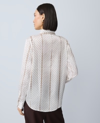 Dotted Chain Link Print Essential Shirt carousel Product Image 2