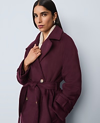 Belted Trench Coat carousel Product Image 3