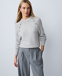 Embellished Mock Neck Sweater carousel Product Image 1