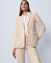 The Petite Greenwich Blazer in Metallic Jacquard carousel Product Image 1