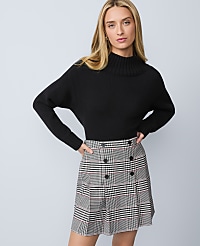 Plaid Pleated Skirt carousel Product Image 1