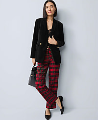 The Sophia Pant in Plaid carousel Product Image 5