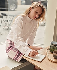 Petite Weekend Collection Cable Sweater carousel Product Image 1