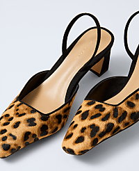 Calf Hair Slingback Pump carousel Product Image 1