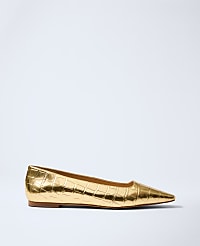 Metallic Croco Flat carousel Product Image 1