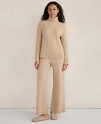 Haven Well Within Organic Cotton Blend Pintuck Wide Leg Pants carousel Product Image 3