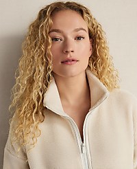 Haven Well Within Faux Sherpa Half Zip Pullover carousel Product Image 1