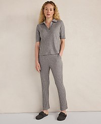 Haven Well Within Wide Rib Knit Johnny Collar Top carousel Product Image 3
