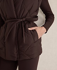 Haven Well Within Quilted Puffer Belted Vest carousel Product Image 2