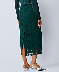 Lace Column Midi Skirt carousel Product Image 3