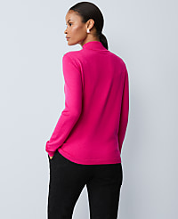 Button Turtleneck Sweater carousel Product Image 2