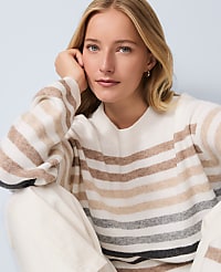 Weekend Striped Raglan Sweater carousel Product Image 3
