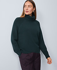 Crossover Turtleneck Sweater carousel Product Image 1