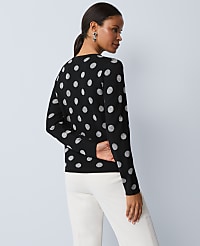Dotted Essential Crew Neck Sweater carousel Product Image 2