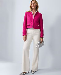 Tweed Cropped Jacket carousel Product Image 3