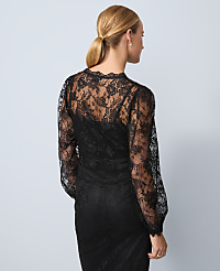 Scalloped Lace Top carousel Product Image 2