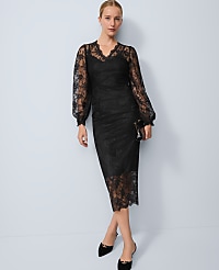 Lace Midi Skirt carousel Product Image 1