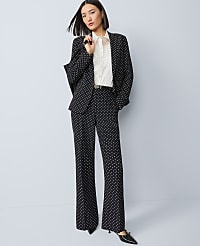 The Petite Dotted Jayne Trouser carousel Product Image 1