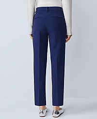 The Petite Eva Ankle Pant in Doubleweave carousel Product Image 3