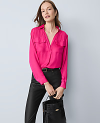Soft Drapey Camp Shirt carousel Product Image 1