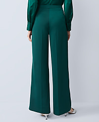 The Side Zip Pant in Satin carousel Product Image 3
