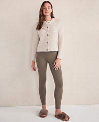Haven Well Within Merino Wool Cashmere Link Stitch Cardigan carousel Product Image 3