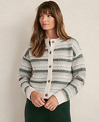Haven Well Within Wool Blend Fair Isle Cardigan carousel Product Image 1