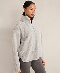 Haven Well Within Sherpa Half-Zip Mock Neck Pullover carousel Product Image 1