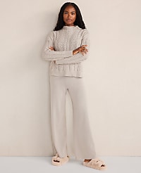 Haven Well Within Organic Cotton Cable Mock Neck Sweater carousel Product Image 2