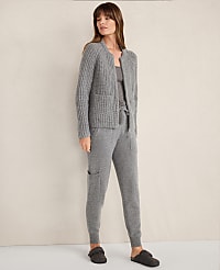 Haven Well Within Cashmere Shaker Bomber Sweater Jacket carousel Product Image 2