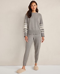 Haven Well Within Organic Cotton Blend Nostalgic Fair Isle Crewneck Sweater carousel Product Image 2