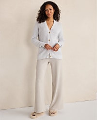 Haven Well Within Organic Cotton Relaxed Wide Leg Pants carousel Product Image 2