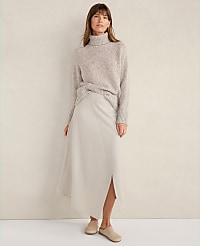 Haven Well Within Marled Cashmere Cocoon Crewneck Sweater carousel Product Image 2