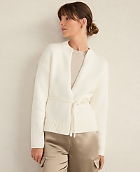 Haven Well Within Chunky Cotton Blend Belted Cardigan carousel Product Image 1