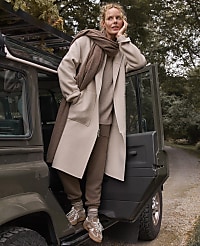 Haven Well Within Wool Blend Funnel Neck Coat carousel Product Image 4
