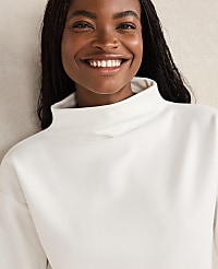 Haven Well Within Soft-Brushed Fleece Funnel Neck Pullover carousel Product Image 2