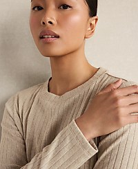 Haven Well Within Lurex Rib Knit Top carousel Product Image 3