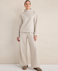 Haven Well Within Soft-Brushed Fleece Wide Leg Pants carousel Product Image 1